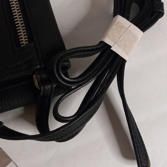 Reaction by Kenneth Cole Black Phone/Wallet Mini Crossbody Bag - Picture 2 of 6